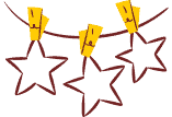 Hanging Stars Rating Icon