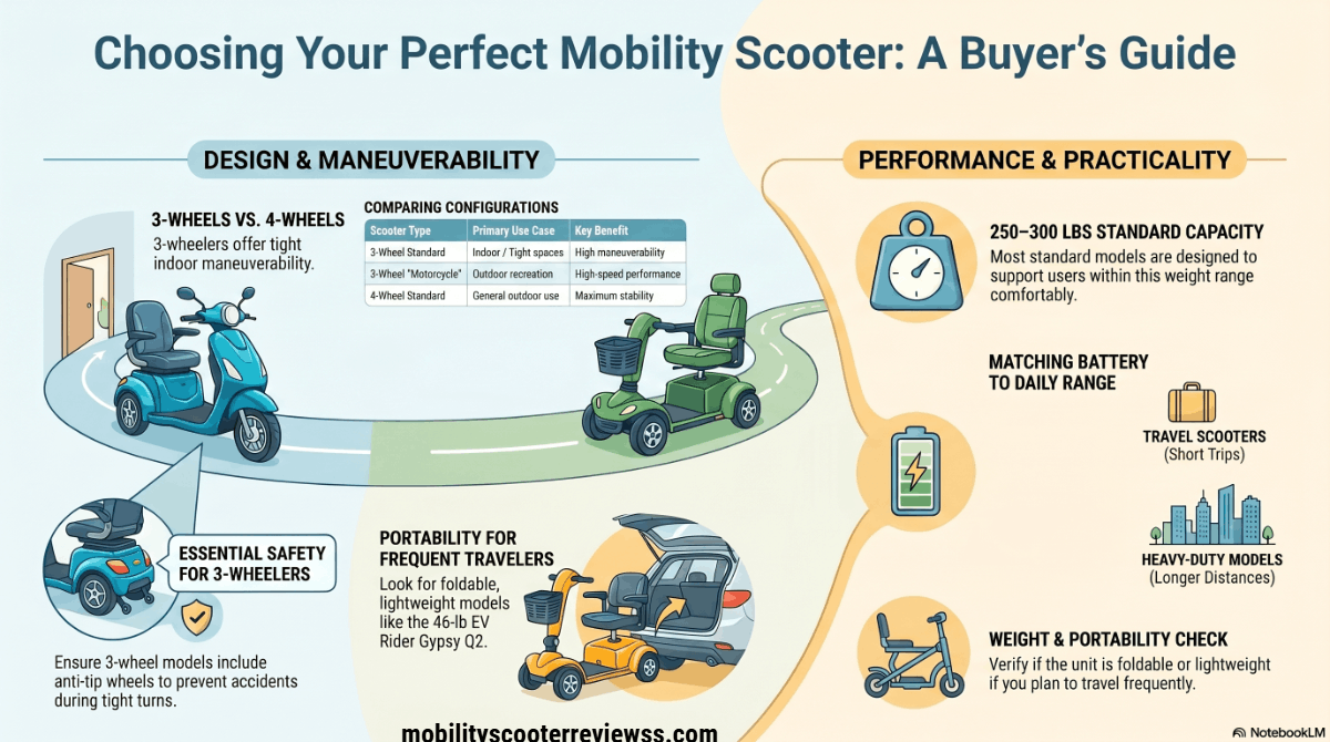 3 wheel mobility scooter buying guide reviews