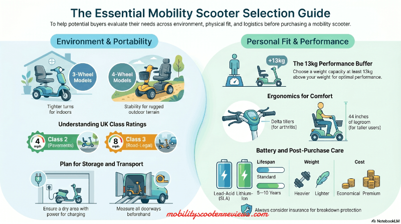 Mobility Scooter Selection Guide